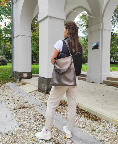 Mia maxi bag taupe — foto 2