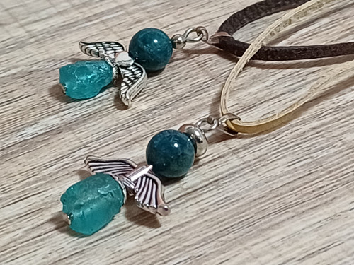 Přívěsek*anděl*Apatit*minerál*amulet* — foto 4