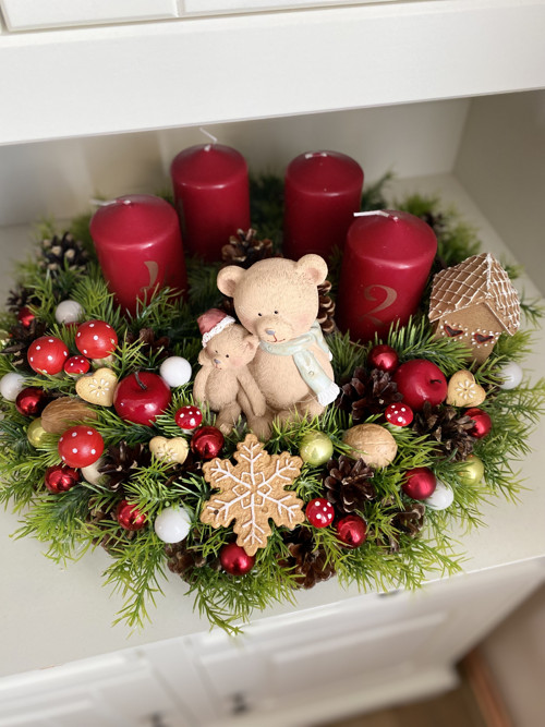 Pohádkový adventní věnec — foto 3