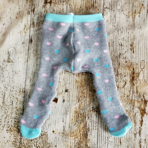 Punčocháčky BABY BORN - srdíčkové — foto 2