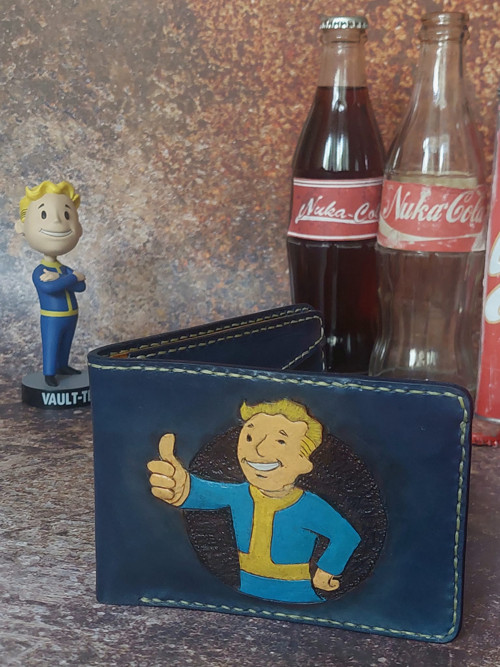 Peněženka - Fallout - Vault 13 (FanArt) — foto 6