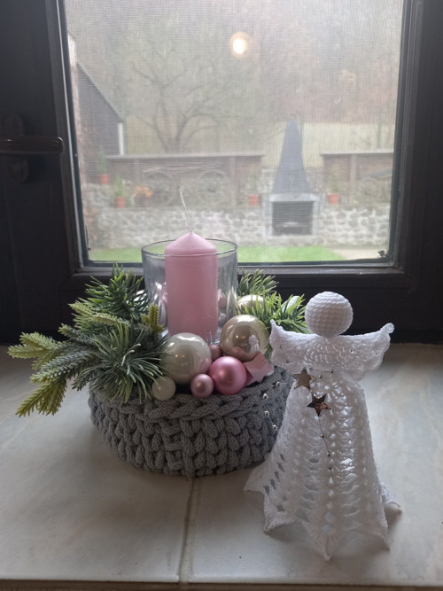 Háčkovaný andělíček — foto 4