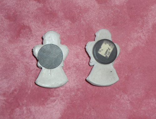 2x keramický dekorační MAGNET, andělíčci — foto 5