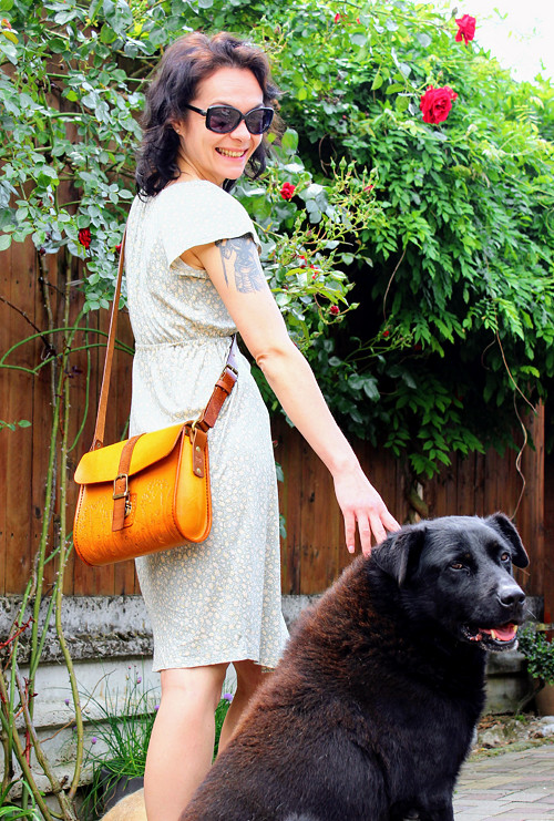 Kožená kabelka Black&Brown messenger — foto 6