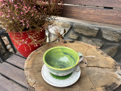 Espresso hrníček s kočičkama — foto 2