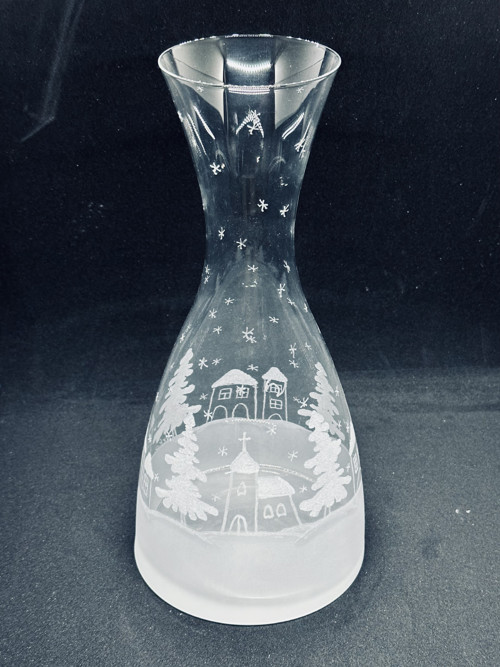 Karafa 1000ml DOMEČKY — foto 4