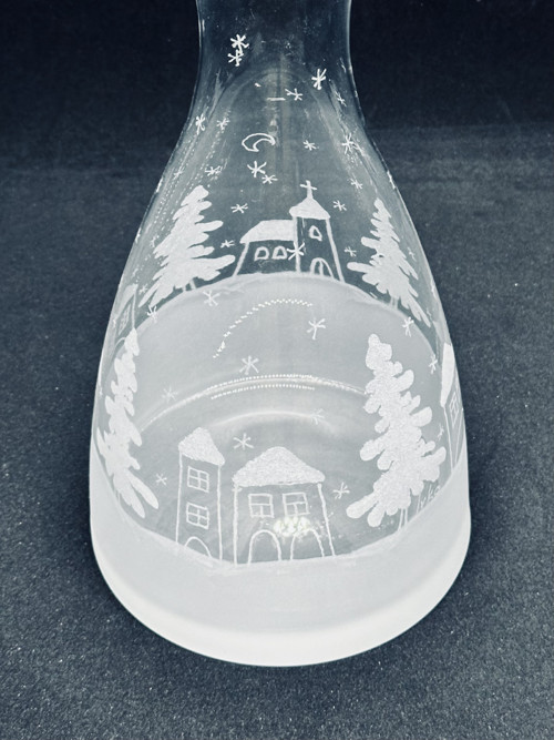 Karafa 1000ml DOMEČKY — foto 6