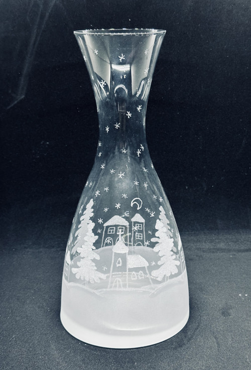 Karafa 1000ml DOMEČKY — foto 5