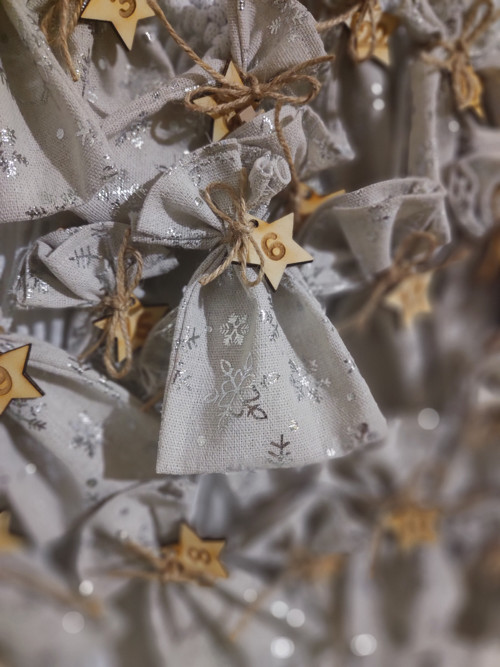 Macramé vánoční stromeček - adventní kalendář — foto 5