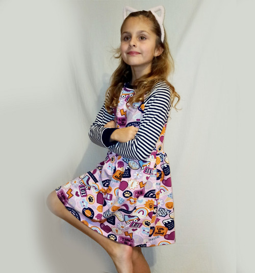 Dívčí šaty s obrázky — foto 4