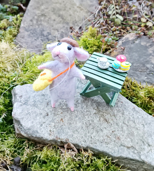 DIY Myška s kabelkou — foto 4