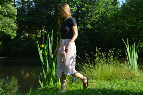 Sukně Srdečník - růžová — foto 2