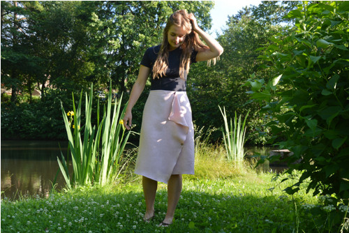 Sukně Srdečník - růžová — foto 4