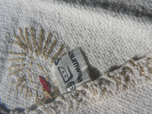 Vánoční vyšívaný ubrousek - dečka — foto 2