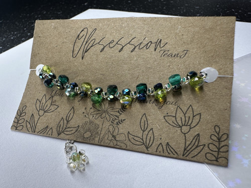 Náramek Iris Green a Olivine — foto 3