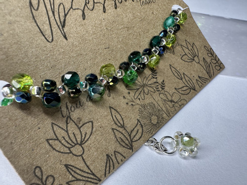 Náramek Iris Green a Olivine — foto 2