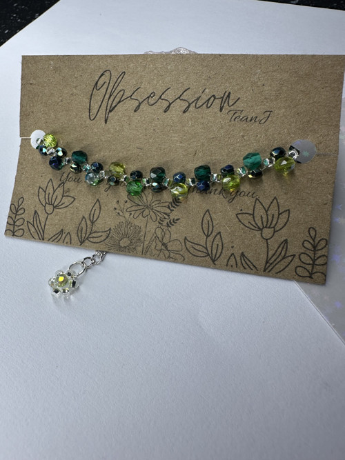 Náramek Iris Green a Olivine — foto 4