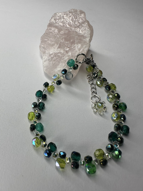 Náramek Iris Green a Olivine — foto 5