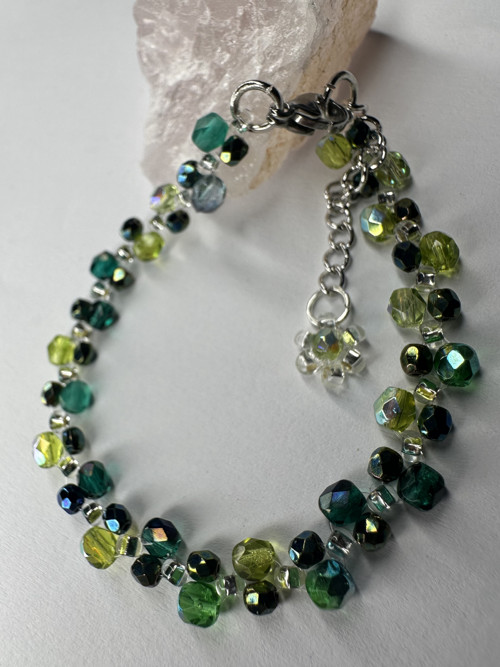 Náramek Iris Green a Olivine — foto 6