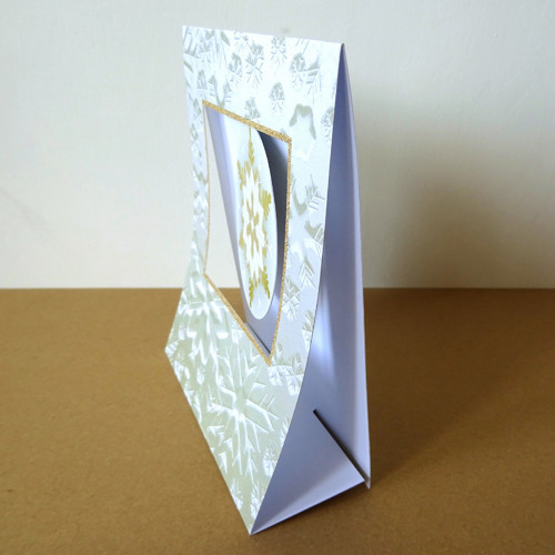 Přání - ZLATÁ VLOČKA 3D — foto 3