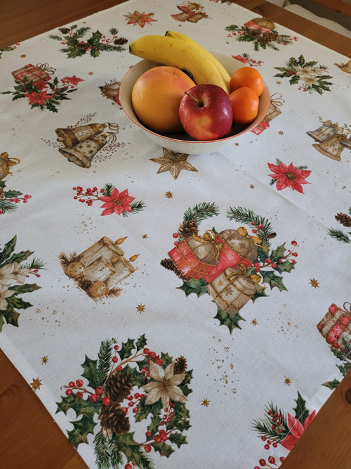 Vánoční se zvonky (77x77cm) — foto 6