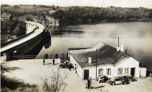 B0010 Pánské triko Vranovská přehrada — foto 4