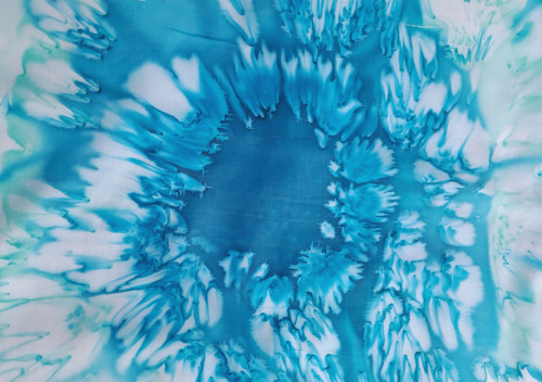 Vodní víla - šátek 65 x 65 — foto 5