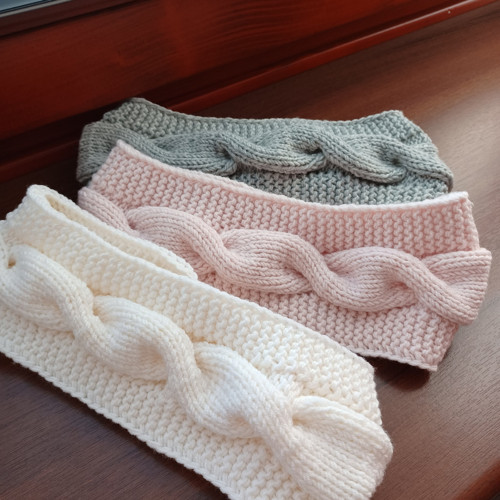 Dámská čelenka - šedá — foto 2