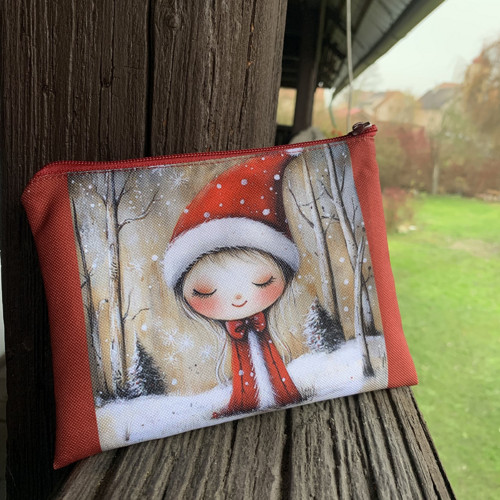 Vánoční skřítek - taštička - kapsička — foto 2