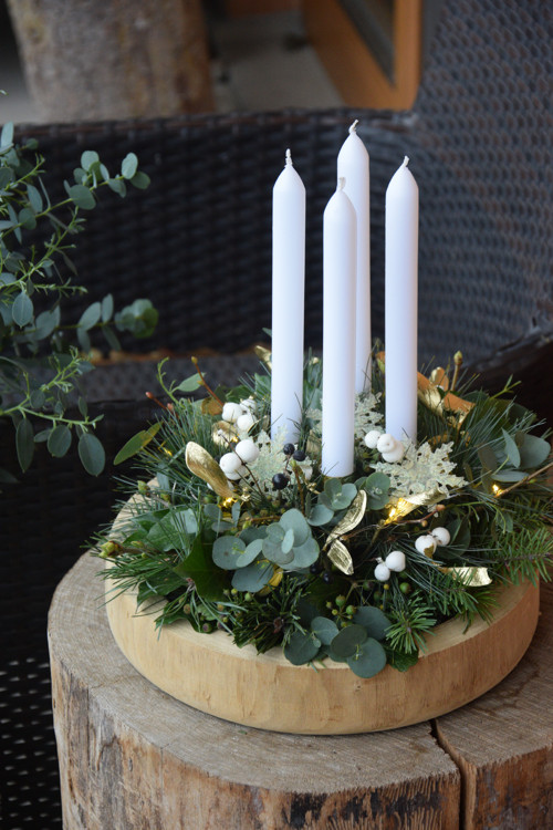 Adventní svícen Scandi Wood — foto 3