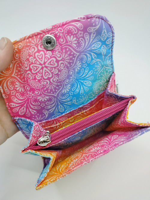 Mini peněženka duhová mandala — foto 2