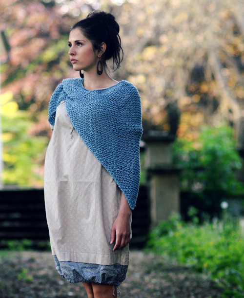 Pléd Elizabeth Bennet - Modrý — foto 6