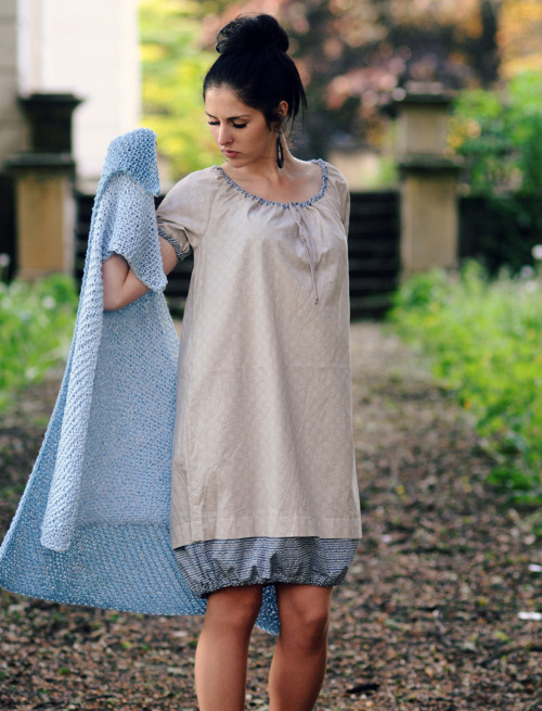 Pléd Elizabeth Bennet - Modrý — foto 4