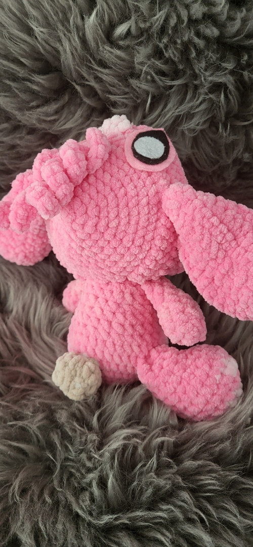 Háčkovaný medvídek Stitch Angel — foto 3