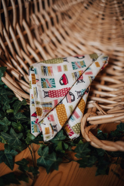 Šátek furoshiki - prádelna — foto 3