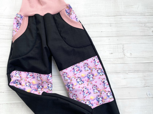 Softshellky zimní s beránkem Unicorn 92-170 — foto 4