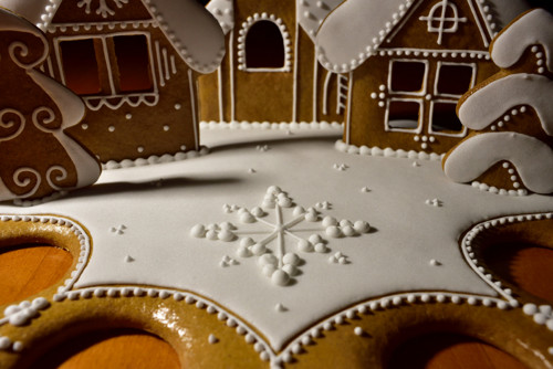 Adventní perníkový svícen — foto 3