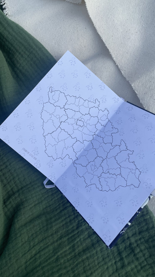 ️VÝPRODEJ️ Modrotiskový diář A6 — foto 6
