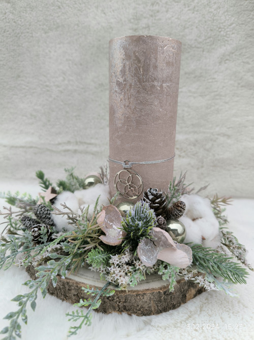 Vánoční, adventní svícen...Rous — foto 6
