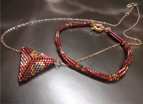Náramek Snake red — foto 2