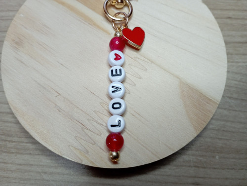 170 - Klíčenka - love heart — foto 2