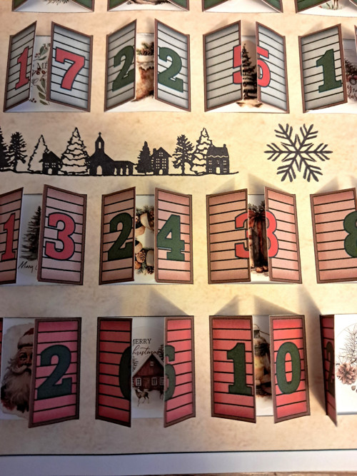 Vánoční přáníčko - adventní kalendář — foto 3