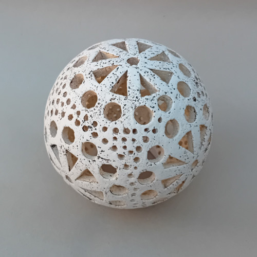 Lampa "koule" velká bílá — foto 2