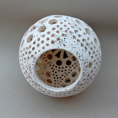 Lampa "koule" velká bílá — foto 3
