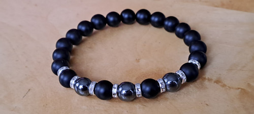 Klid a harmonie - onyx a hematit — foto 2