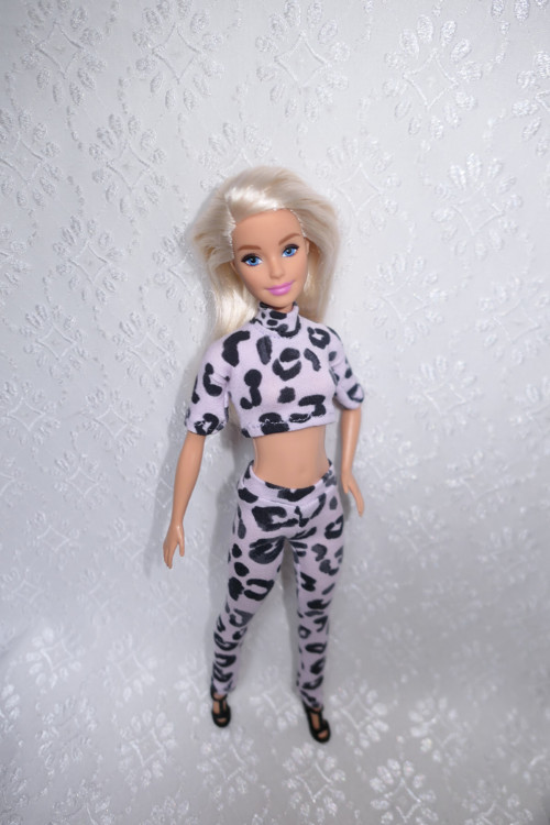 Barbie - komplet - legíny a tričko — foto 2