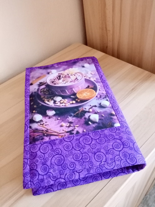 Obal na knihu do fialova — foto 4