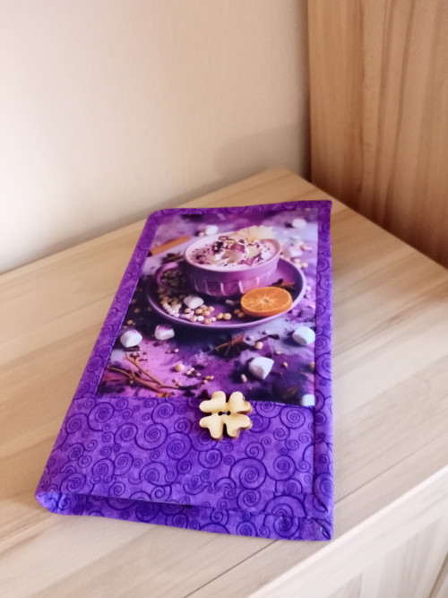 Obal na knihu do fialova — foto 3