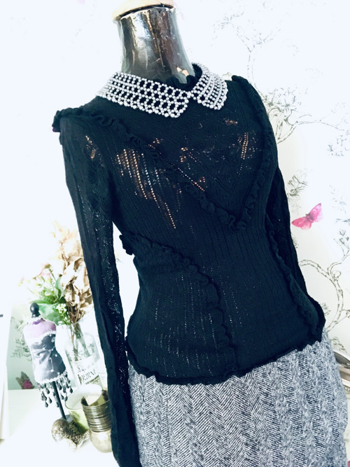 Halenka viktoriánský look — foto 3