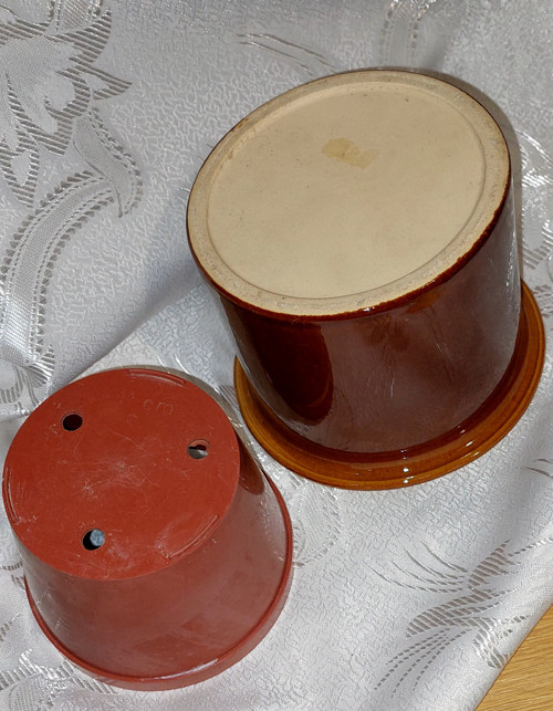 Keramický obal na květináč — foto 5